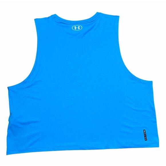 Under Armour Womens Loose Blue Vanish Energy Crop Tank Top 2XL - Picture 4 of 12
